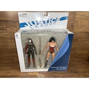 Wonder Woman vs Katana 2 pack * New 52 * DC Collectibles NIB W/ Box Damage